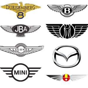All car logo with Wings (about 60 brands)