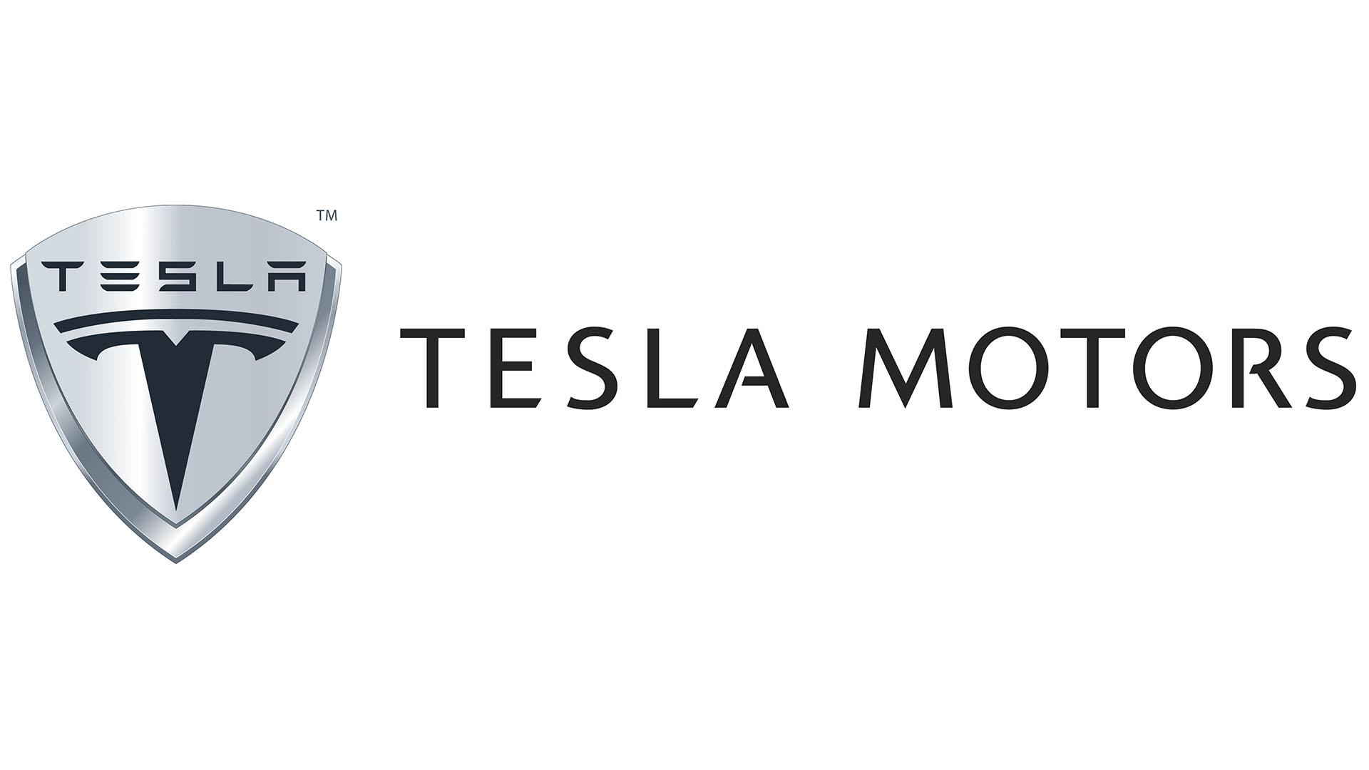 Tesla logo colors