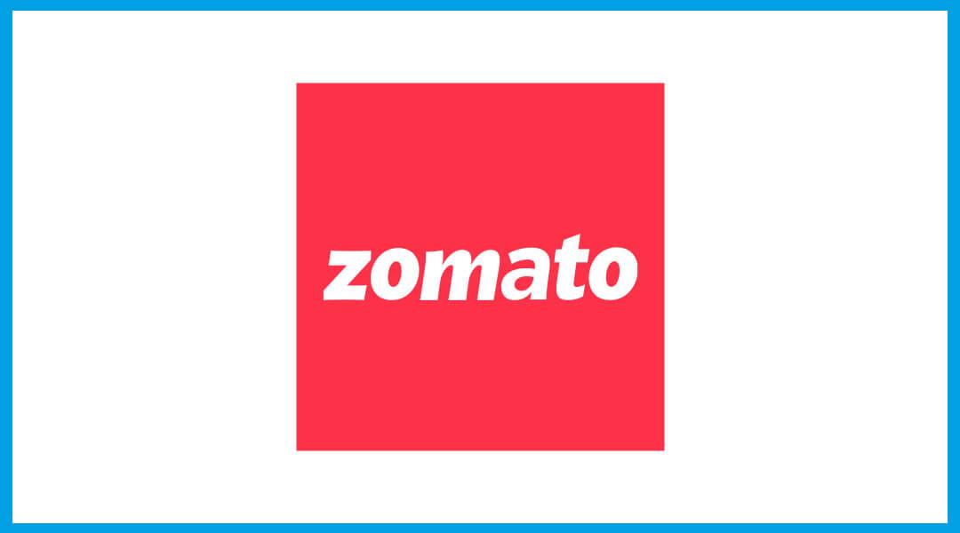 Zomato Logo with Square