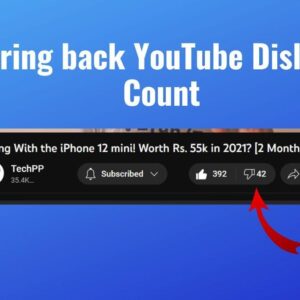 How to Check YouTube Dislike Count on Any Video [2023]