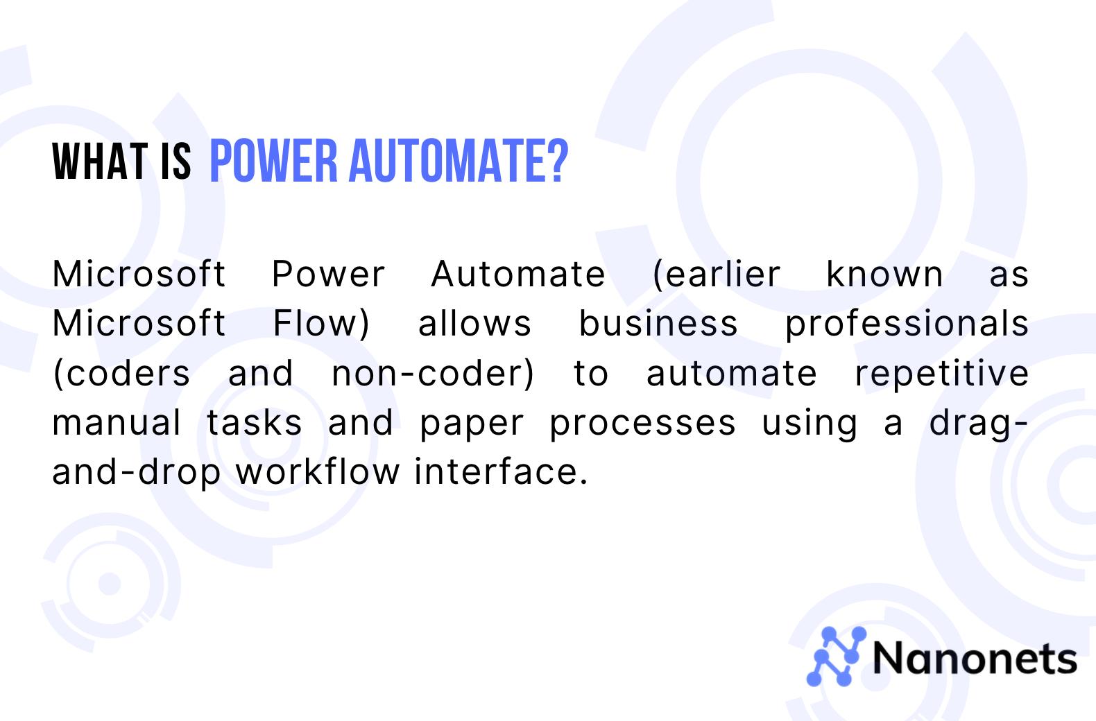 What is power automate?