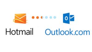 Hotmail is now outlook.