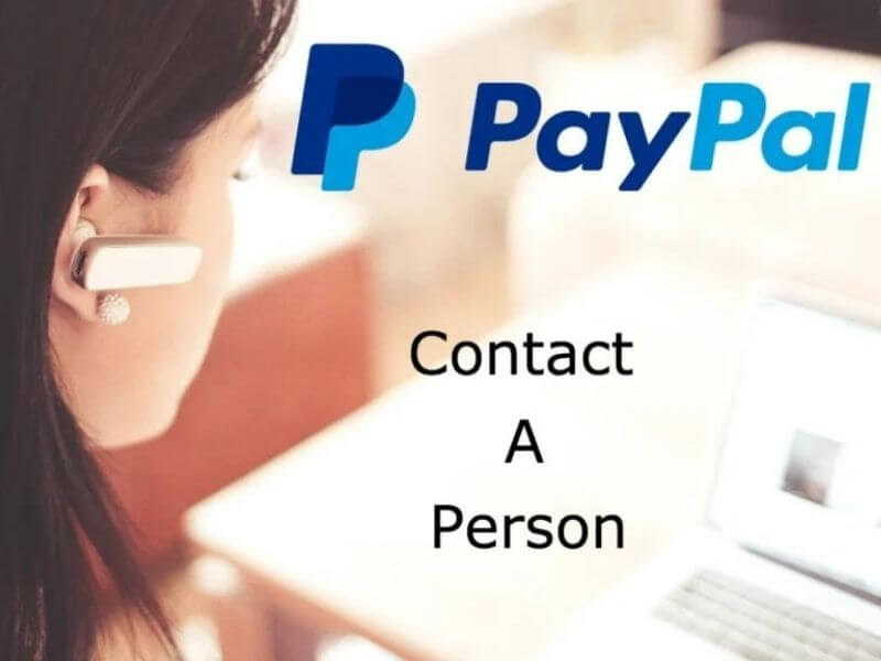 I speak to a live person at PayPal