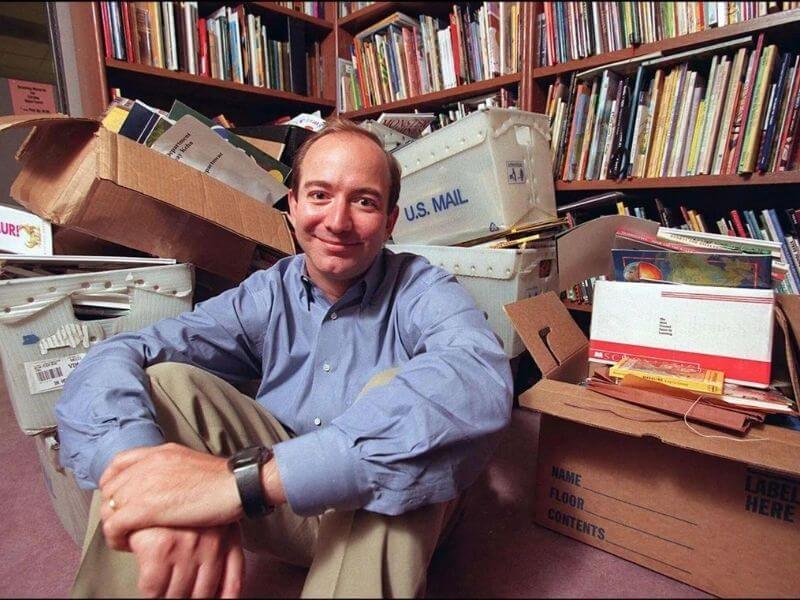 Jeff Bezos when he started Amazon