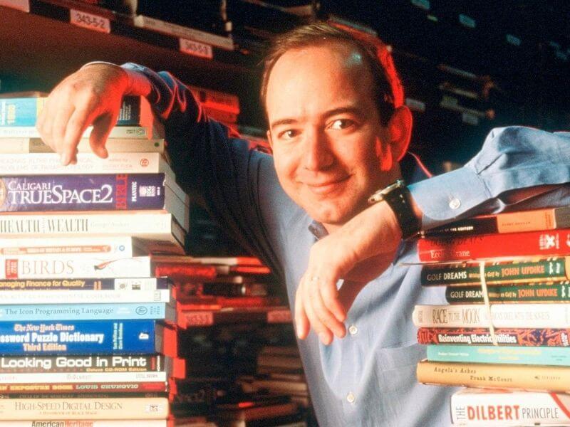Jeff Bezos when he started Amazon