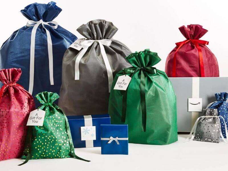 Amazon Gift Wrapping look like