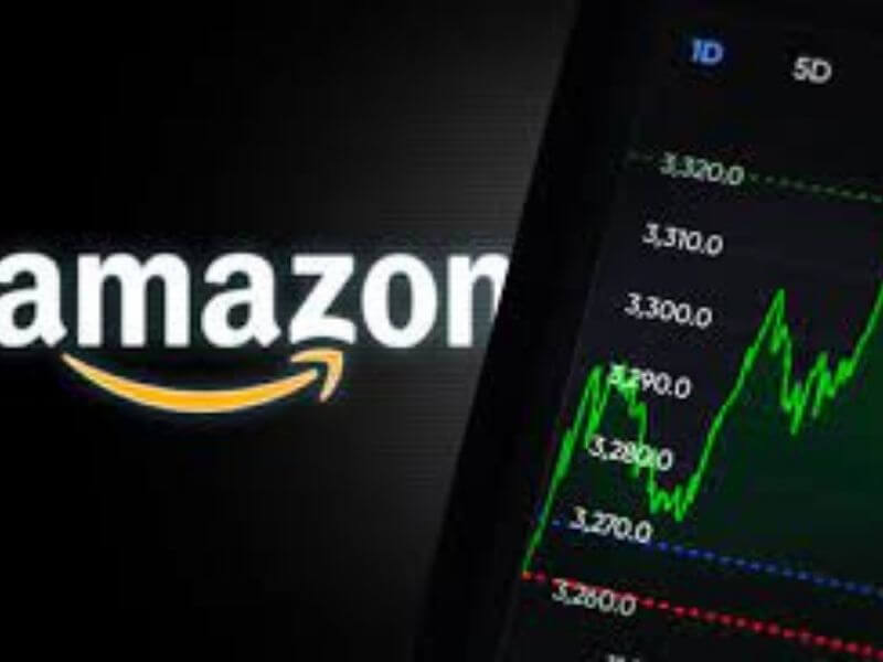 Amazon trading at