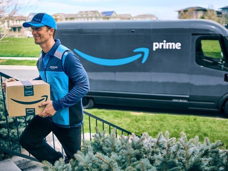 delivery on Amazon after order