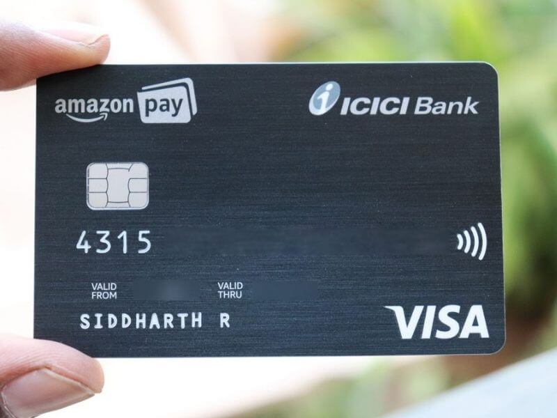 Pay Amazon credit card