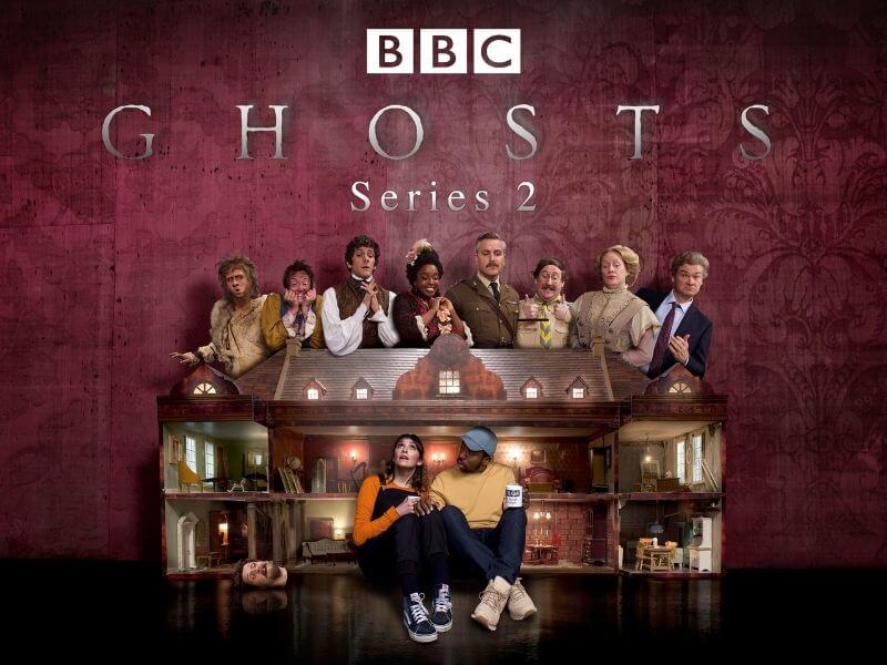 BBC Ghosts on Amazon Prime