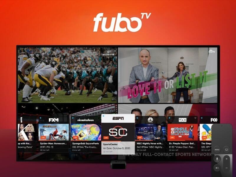 FuboTV free with Amazon Prime