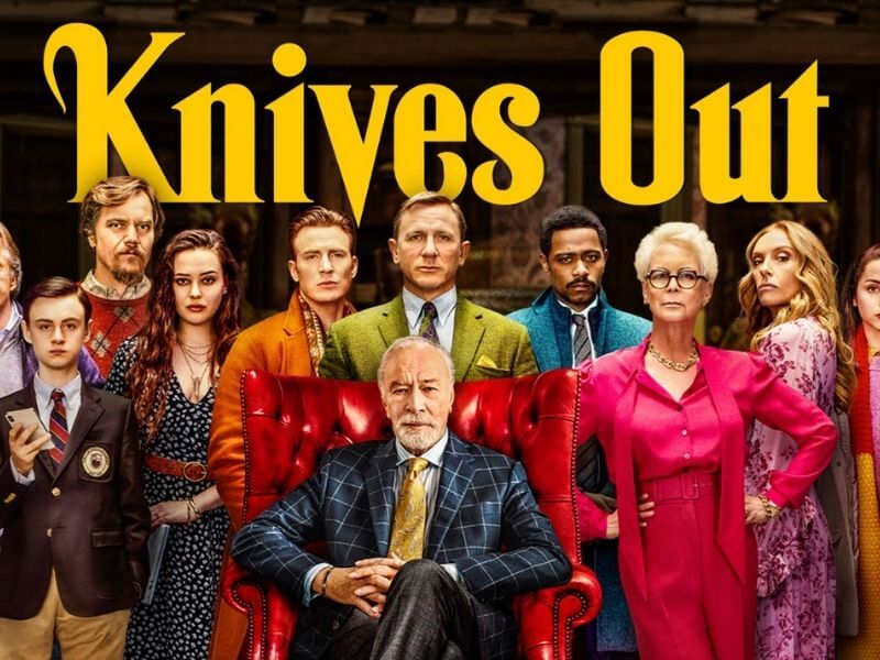 Knives out on Netflix or Amazon Prime