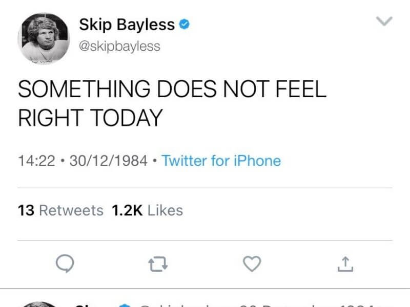 skip bayless Twitter
