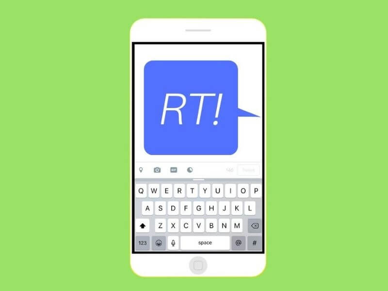RT mean on Twitter